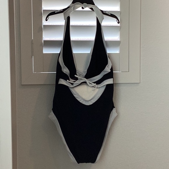 SWIMSUITS FOR ALL (Black & White) Size 14, NEW - Picture 2 of 6